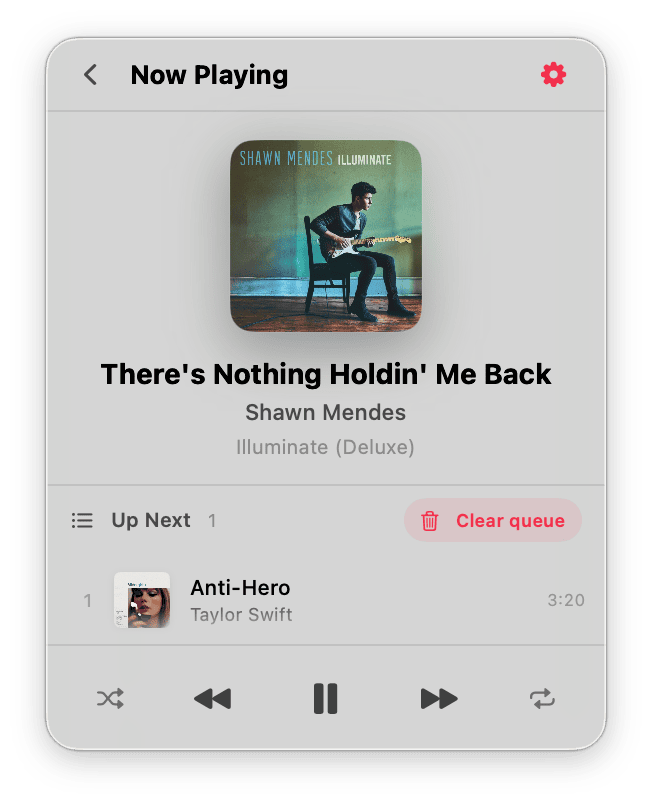 Toggle Music — Now Playing